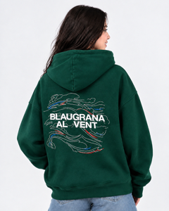 "BLAUGRANA AL VENT" - Hoodie